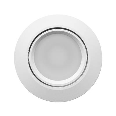 Downlight LED - LIGHT 033, IP44, 2700-4000-5600K réglable, dimmable et orientable 9W, argent, CRI91