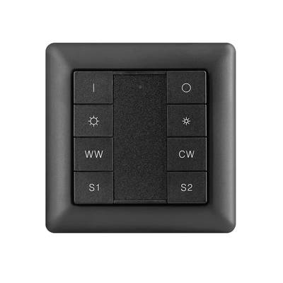 Variateur LED sans fil - VaLO Zigbee, bouton de contrôle CCT Noir