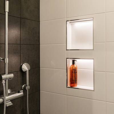 Rouleau de ruban LED.