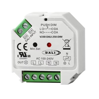 DALI DT6 Variateur LED 250W + PUSHDIM