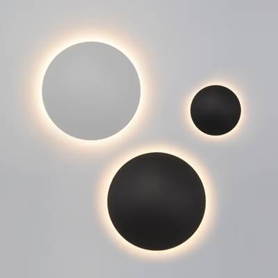 Set d'appliques Eclipse, 3 lampes, dimmable, dimmable, température de couleur réglable