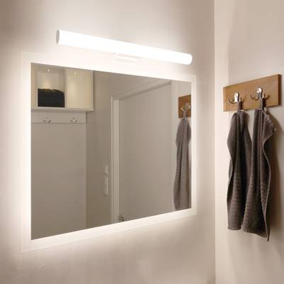 LED MIRROR LIGHT 600 - Color temperature adjustable, dimmable, 10W, IP54, CRI98, matte white