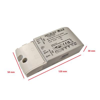 Schéma d'un luminaire LED en forme de boîte, dimensions 145 mm x 56 mm x 19 mm, trous de montage dans les coins ronds pour faciliter l'installation.