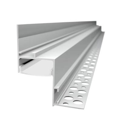 Profilé à leds EPÄSUORA Z Bordure murale/plafond, image du produit à partir du haut