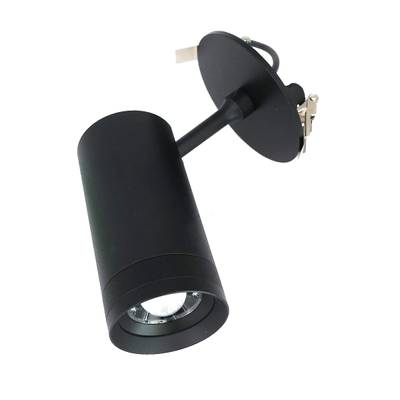 LED FOKUS RECESSED - température de couleur réglable, dimmable, 7W, CRI98, IP20, noir mat