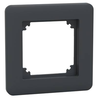 Cadre Schneider Exxact, 1 pièce, Primo anthracite