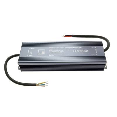Transformateur LED 24V, 200W, TRIAC dimmable, IP66