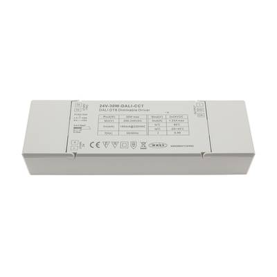 Transformateur LED 24V, 30W, DALI DT8 CCT réglable, IP20