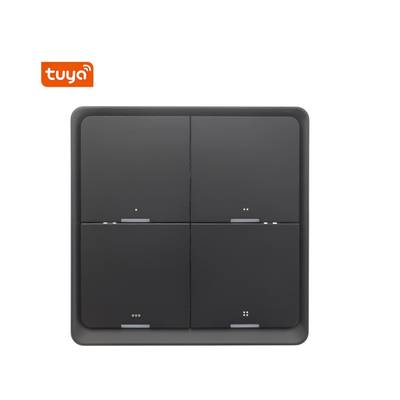Tuya wireless button 4 part front