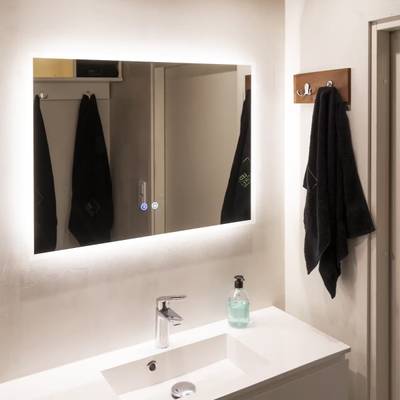 Luminaire LED pour miroir de salle de bain - HALO 800 CCT 2.0, étanche IP55, 14W, 3000-4300-6900K, high CRI97, horizontal