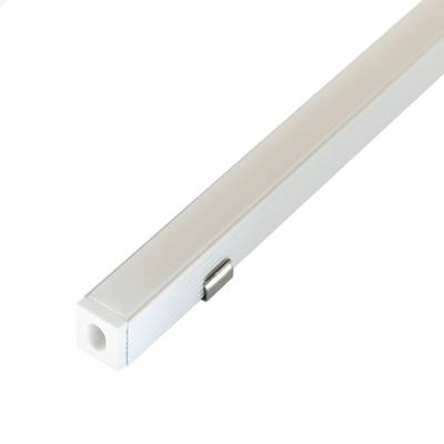 MINI profil aluminium pour bande LED SOLO, 2 m, montage en surface, blanc