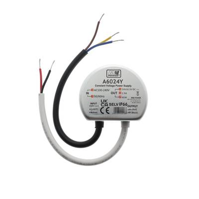 Transformateur LED pour boîte de jonction 24V, 60W, IP66