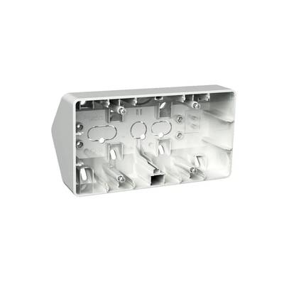 Schneider Exxact Boîte d'encastrement d'angle - Blanc