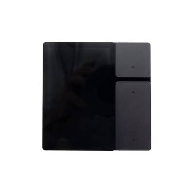 Tuya Smart Mini Écran intelligent 3,5 pouces avec relais 3x200W, Noir