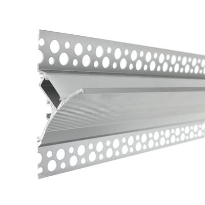 Profilé en fonte d'aluminium pour bande LED sur mur, 2000x82x33mm, pour éclairage indirect