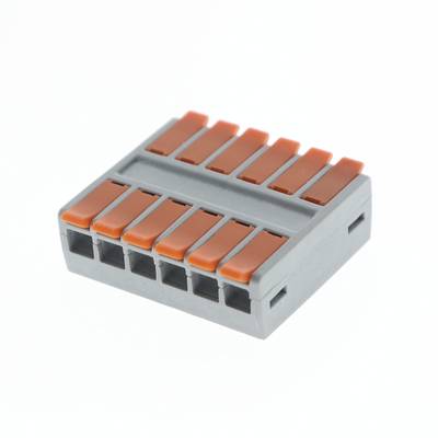 Connecteur à levier 2x6 (Wago) pour rallonger les rubans de leds