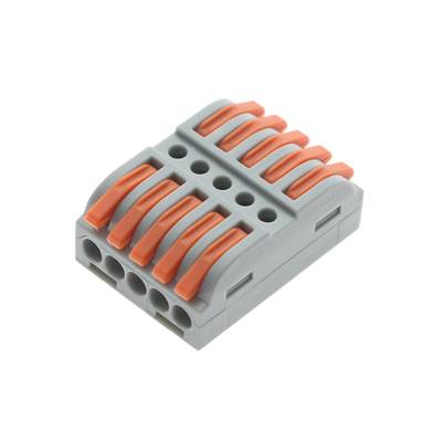 Connecteur à levier 2x5 (Wago) pour rallonger les rubans de leds