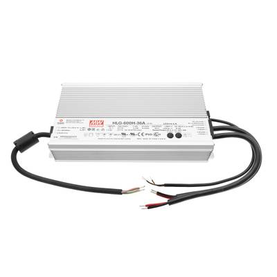 Transformateur LED 36V, 600W, Mean Well, IP65