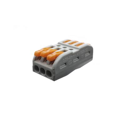 Connecteur à levier 2x3 (Wago) pour rallonger les rubans de leds