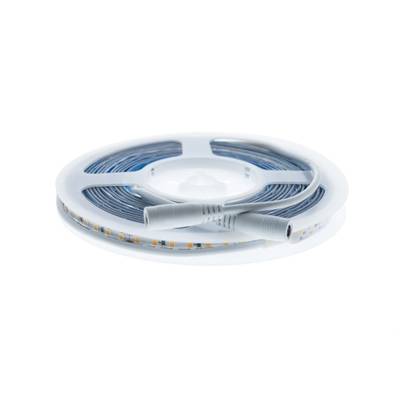 Bande LED en rouleau, blanche, avec connecteurs ; luminaire flexible, économe en énergie, blanc uni.