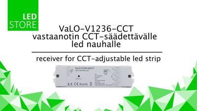 LedStore.fi VaLO-V1236-CCT récepteur pour bande de LED ajustable CCT