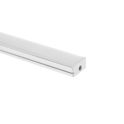 Profilé aluminium pour bande LED 16x9,5x3000mm, montage en surface, IP65, blanc