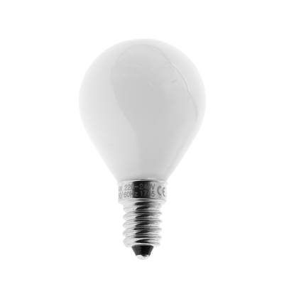 Ampoule LED E14, GLOBE, opale, 4W, 4000K