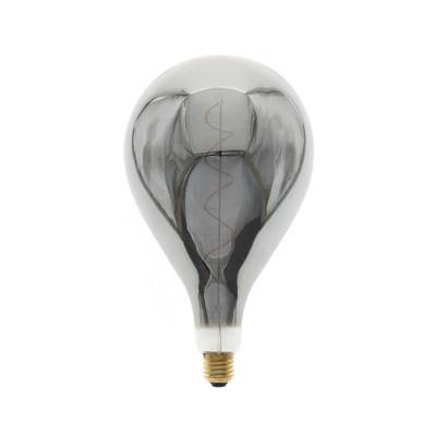 Ampoule LED E27 DROP, verre fumé, 6W, 1800K