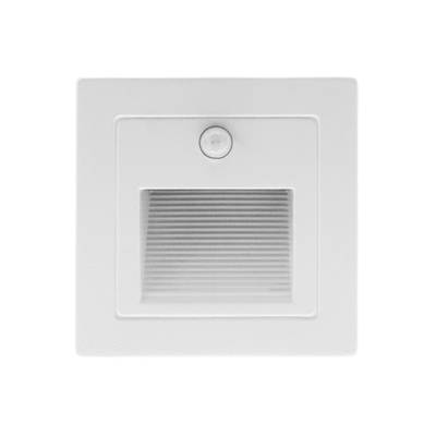 LUMIÈRE DE KULKIJA LED, encastrée, variateur, détecteur de mouvement, 3W, CRI86, IP55, blanc mat