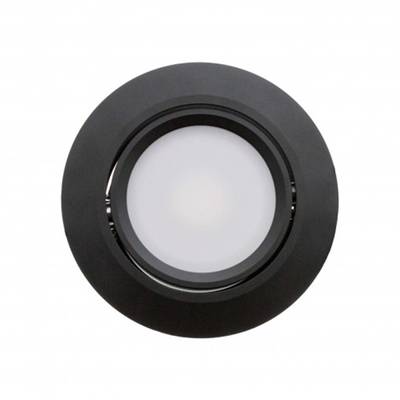 Downlight LED - LIGHT 033, IP44, dimmable, dimmable et orientable 9W, noir mat, CRI91