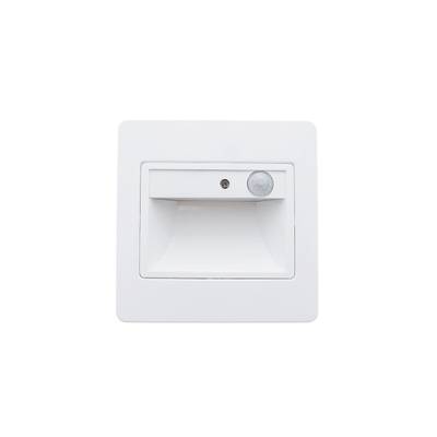 LUMIÈRE DE FOND LED CULKURI, encastrée, variateur, détecteur de mouvement, 1W, IP21, blanc mat