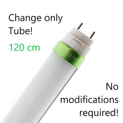 Tube LED compatible T8, 120cm, 4000K, 20W, 3600 lumens