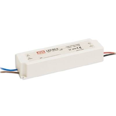 Transformateur LED 24V, 60W, Mean Well, IP67