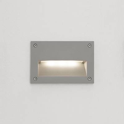 Applique LED IN-WALL OUT 2, encastrée, 3W, CRI80, IP55, gris mat