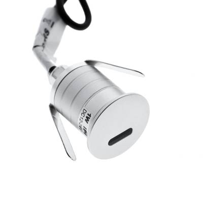 Led set for sauna, recessed, 1W, 100 lm, wide beam