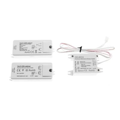 Vue détaillée d'un composant de luminaire à LED, mettant en évidence la structure de la lampe et les connexions électriques.