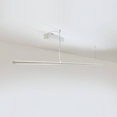 TIINU 2 mètres - blanc, luminaire à LED suspendu, température de couleur réglable, lumière vers le haut et vers le bas.