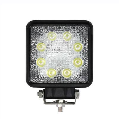 Lampe de travail à LED, carrée, 24W, angle d'ouverture 60