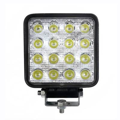 Lampe de travail à LED, carrée, 48W, angle d'ouverture 60