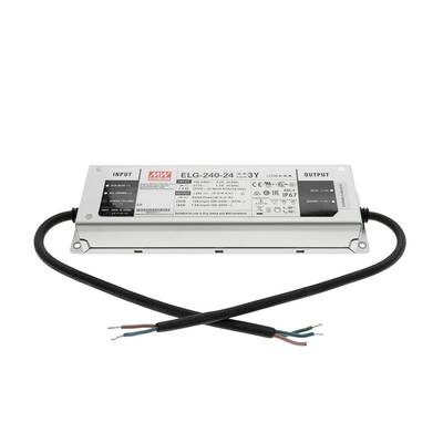 Transformateur LED 24V, 240W, Mean Well, IP67