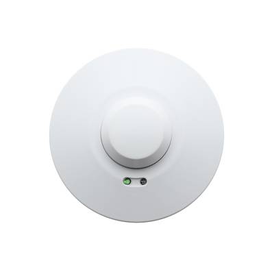 Capteur à micro-ondes avec détecteur de mouvement et de crépuscularité, montage en surface IP20