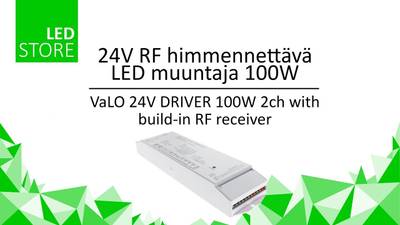 Transformateur LED 24V, 75W, RF dimmable pour lampes à LED monochromes et CCT/RGB/RGB+W