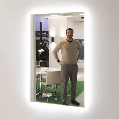 Lampe LED HALO 1200, 4000K, 55W, CRI90, IP55, montage vertical