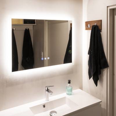 Lampe LED HALO 800, température de couleur réglable, dimmable, 15W, CRI95, IP55, montage horizontal Lampe LED HALO 800, température de couleur réglable, dimmable, 15W, CRI95, IP55, montage horizontal