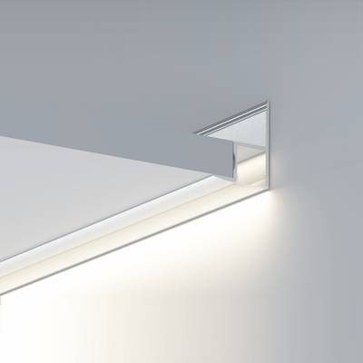 Plafonnier LED encastré minimaliste, éclairage blanc doux, lumière d'ambiance, éclairage domestique moderne, design économe en énergie.