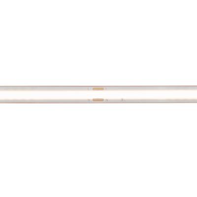 Gros plan d'une lampe fluorescente qui met en évidence les connexions électriques visibles, idéales pour les solutions d'éclairage LED à haut rendement énergétique.