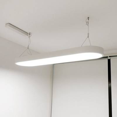 Suspension de bureau LED - UFO, 4000K, blanc mat 48W