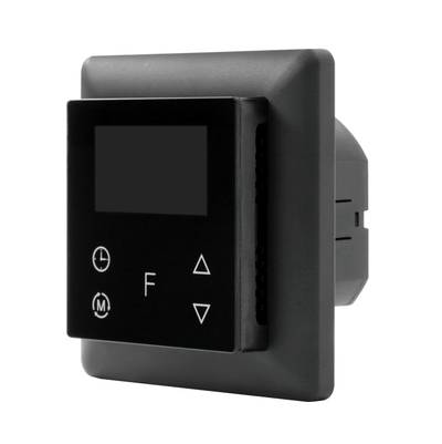 VaLO Zigbee thermostat pour plancher chauffant 3600W, Noir