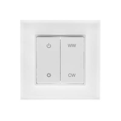 Variateur LED sans fil - VaLO, contrôle de la température de couleur CCT, bouton poussoir