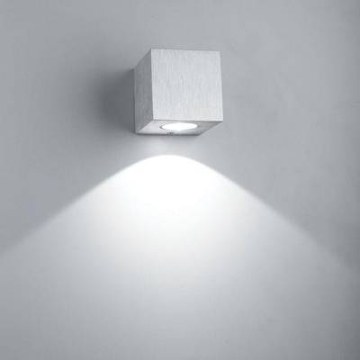 Lampe LED CUBIQUE, 3000K, 3W, CRI90, IP21, aluminium brossé